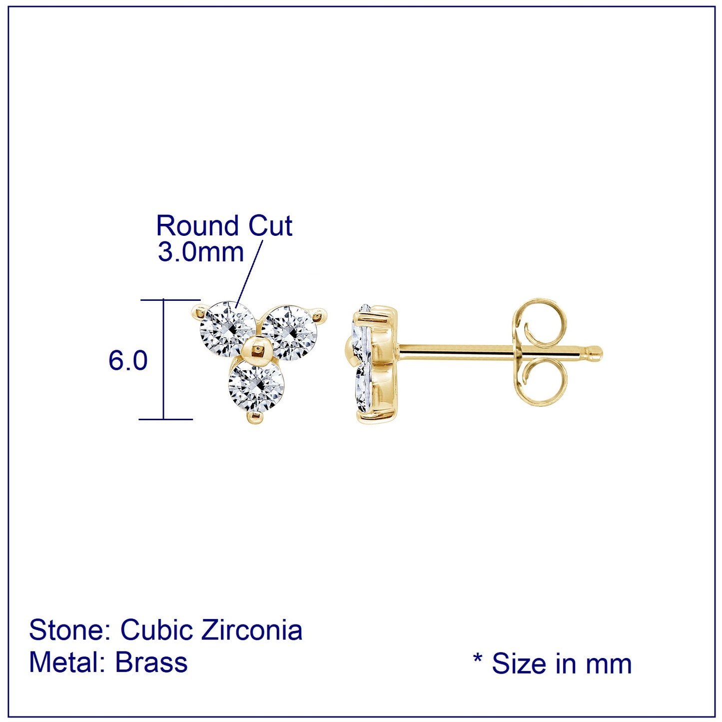 Mini Flower Stud Earrings