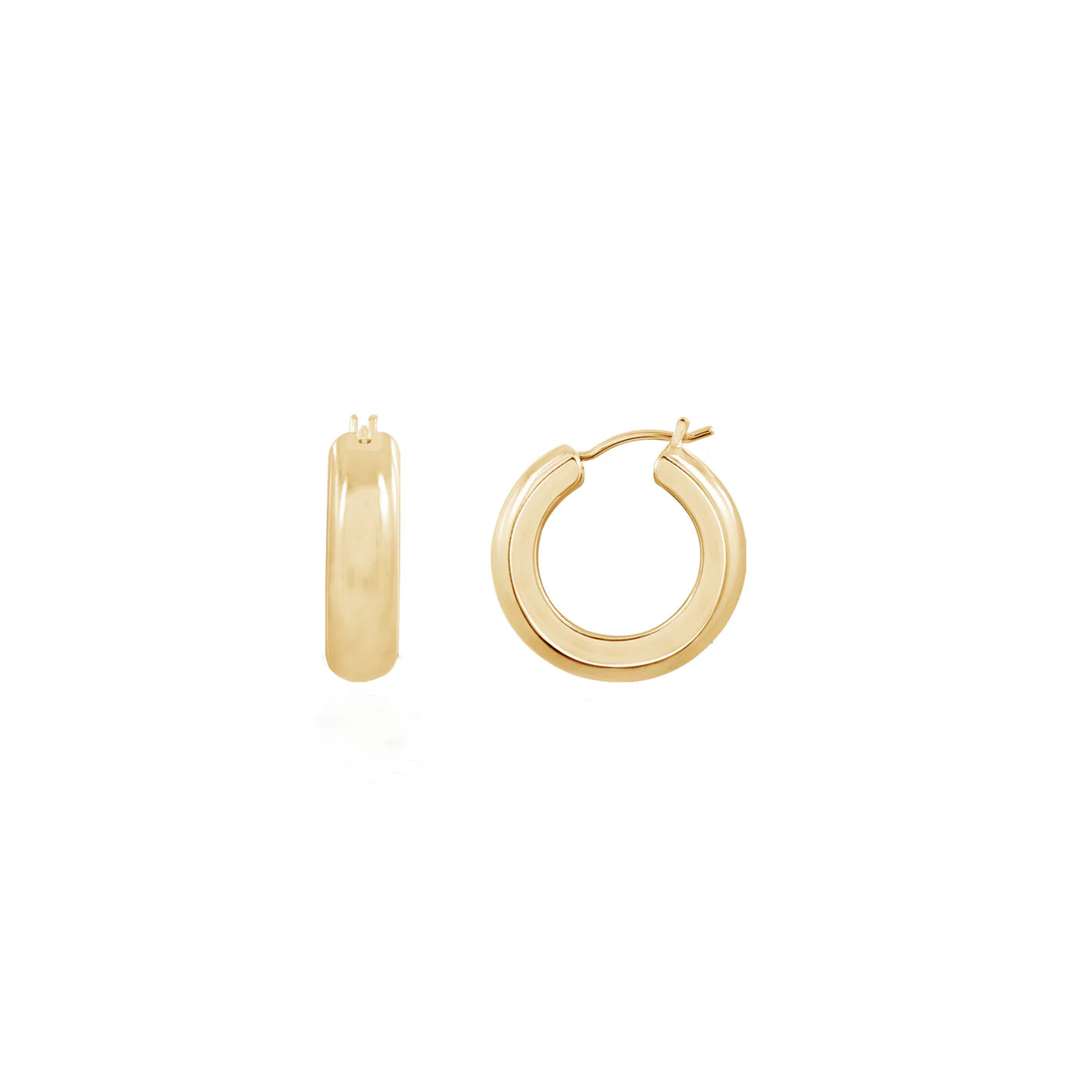 Plain Hoop Earrings