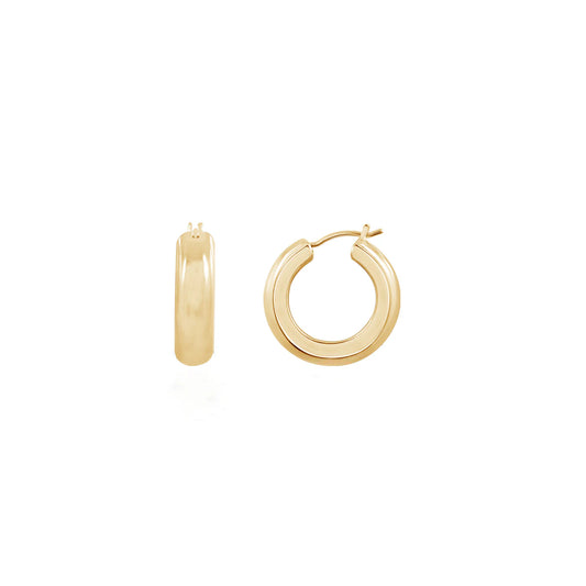 Plain Hoop Earrings
